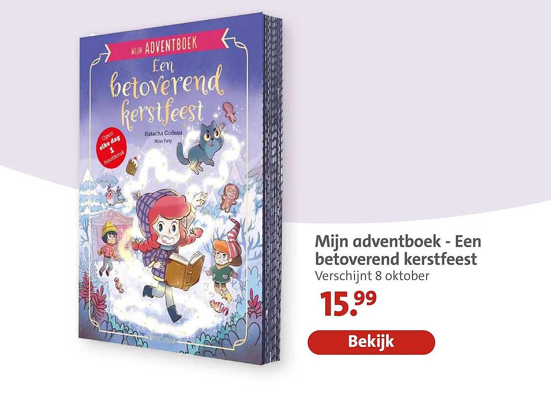 Mijn adventboek - Een betoverend kerstfeest
