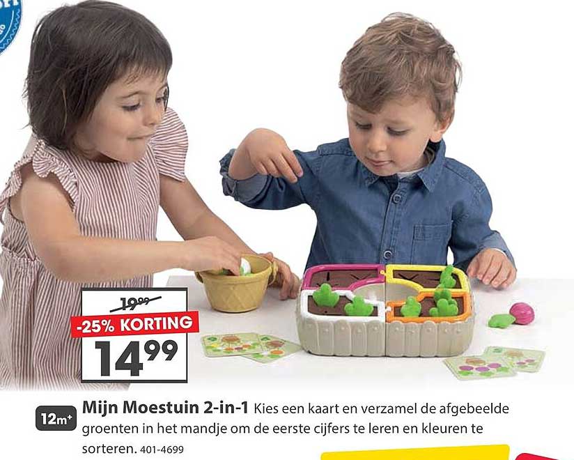 Mijn Moestuin 2-in-1 -25% KORTING
