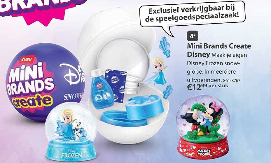 Mini Brands Create Disney