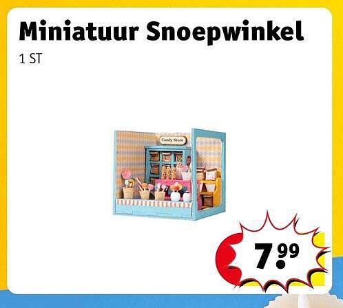 Miniatuur Snoepwinkel