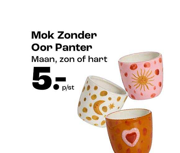 Mok Zonder Oor Panten Maan, zon of hart