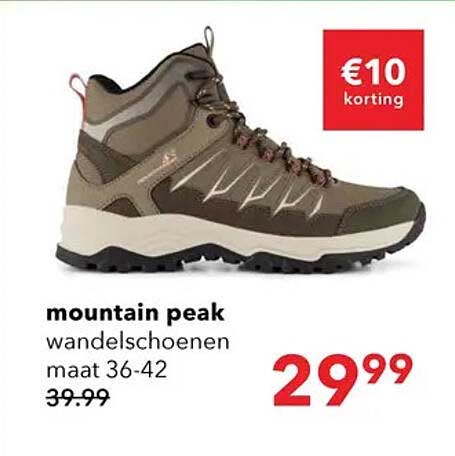 mountain peak wandelschoenen maat 36-42