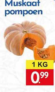 Muskaat pompoen