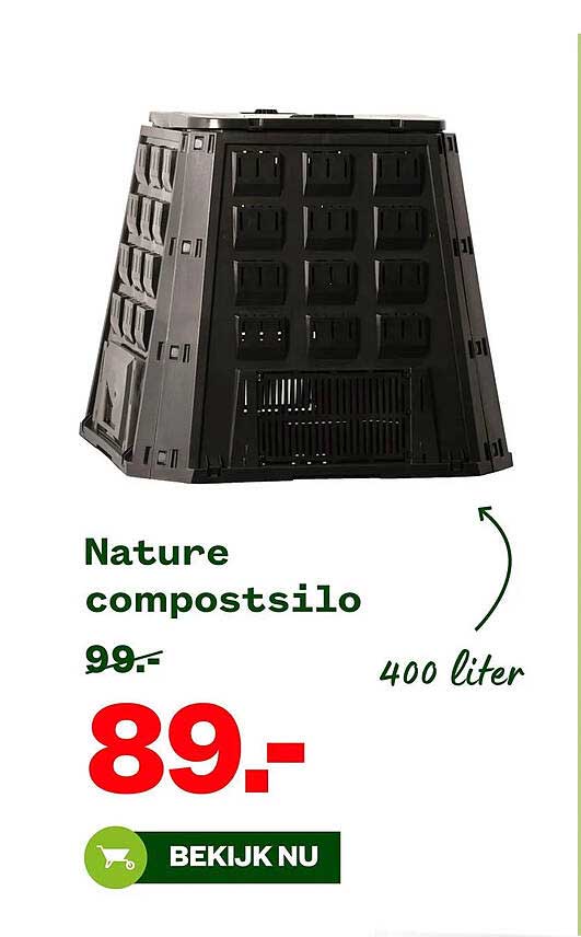Nature compostsilo 400 liter