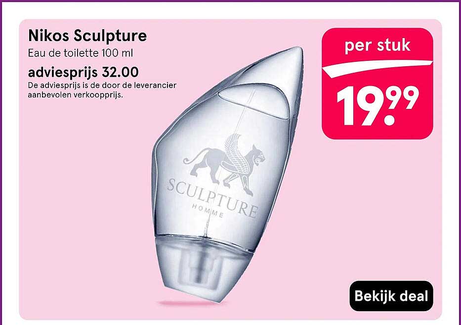 Nikos Sculpture Eau de toilette 100 ml