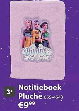 Notitieboek Pluche 655-4543