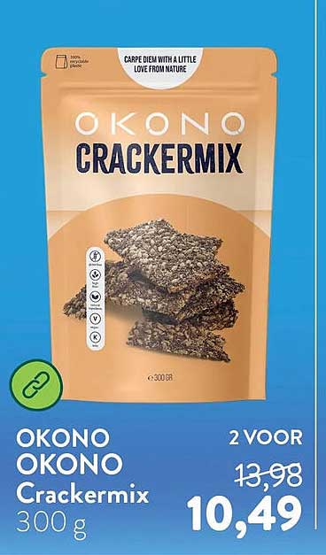OKONO OKONO Crackermix 300 g 2 VOOR