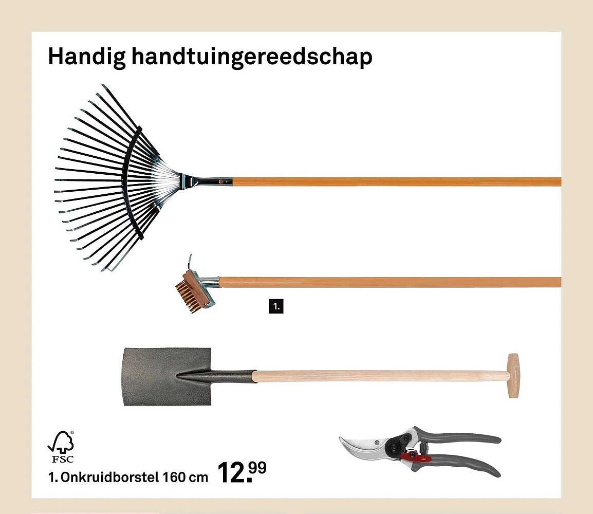 Onkruidborstel 160 cm