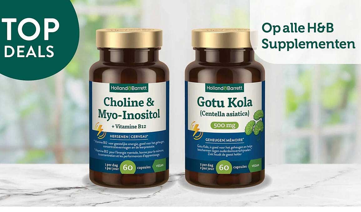 Op alle H&B Supplementen
