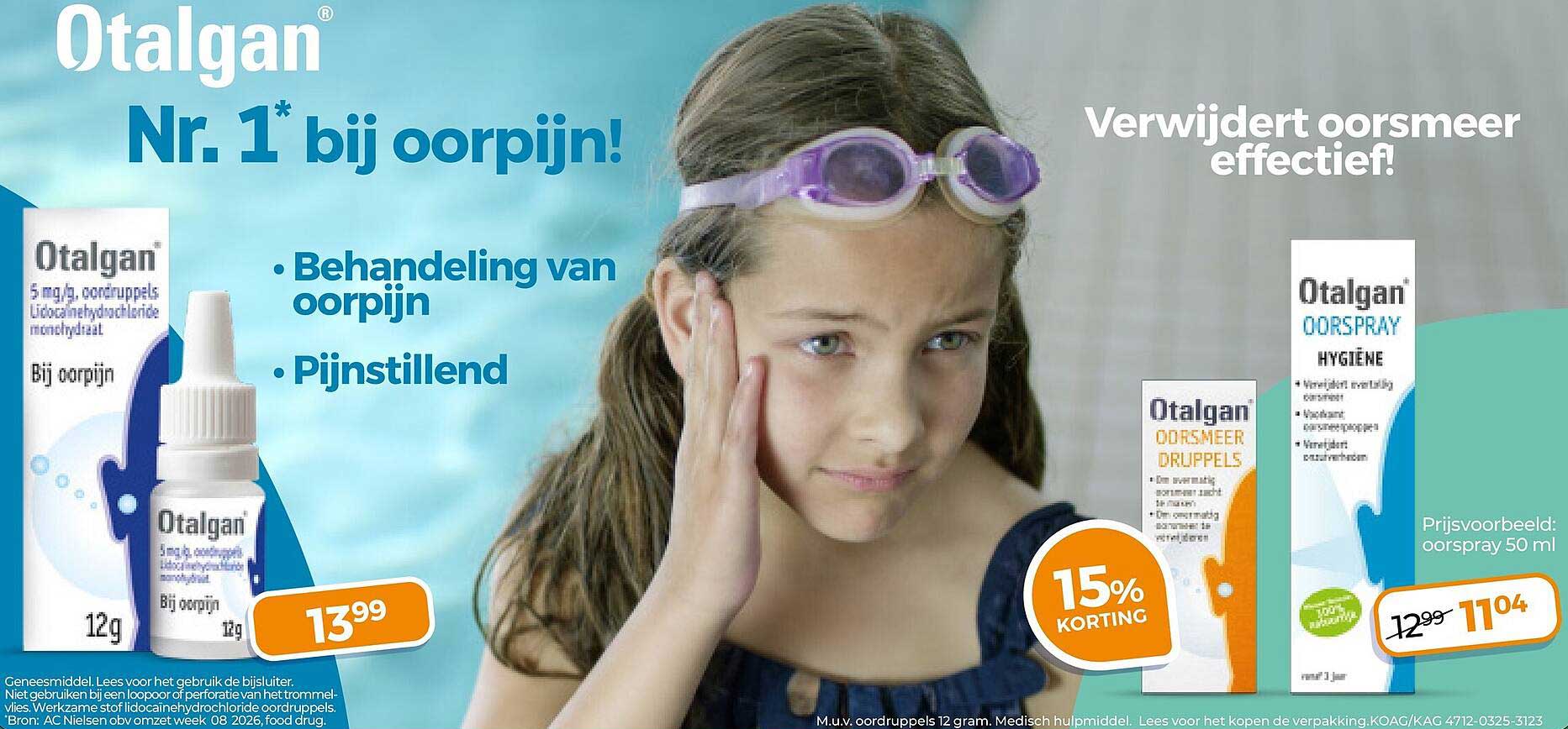 Otalgan Nr. 1* bij oorpijn!