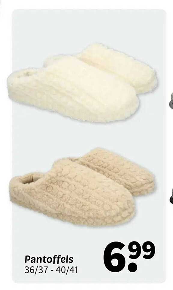 Pantoffels 36/37 - 40/41