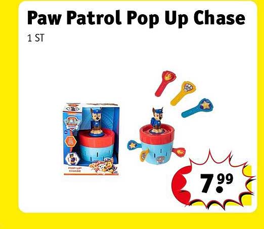 Paw Patrol Pop Up Chase