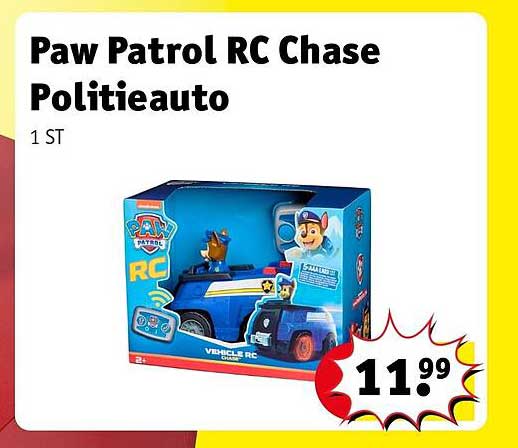 Paw Patrol RC Chase Politieauto