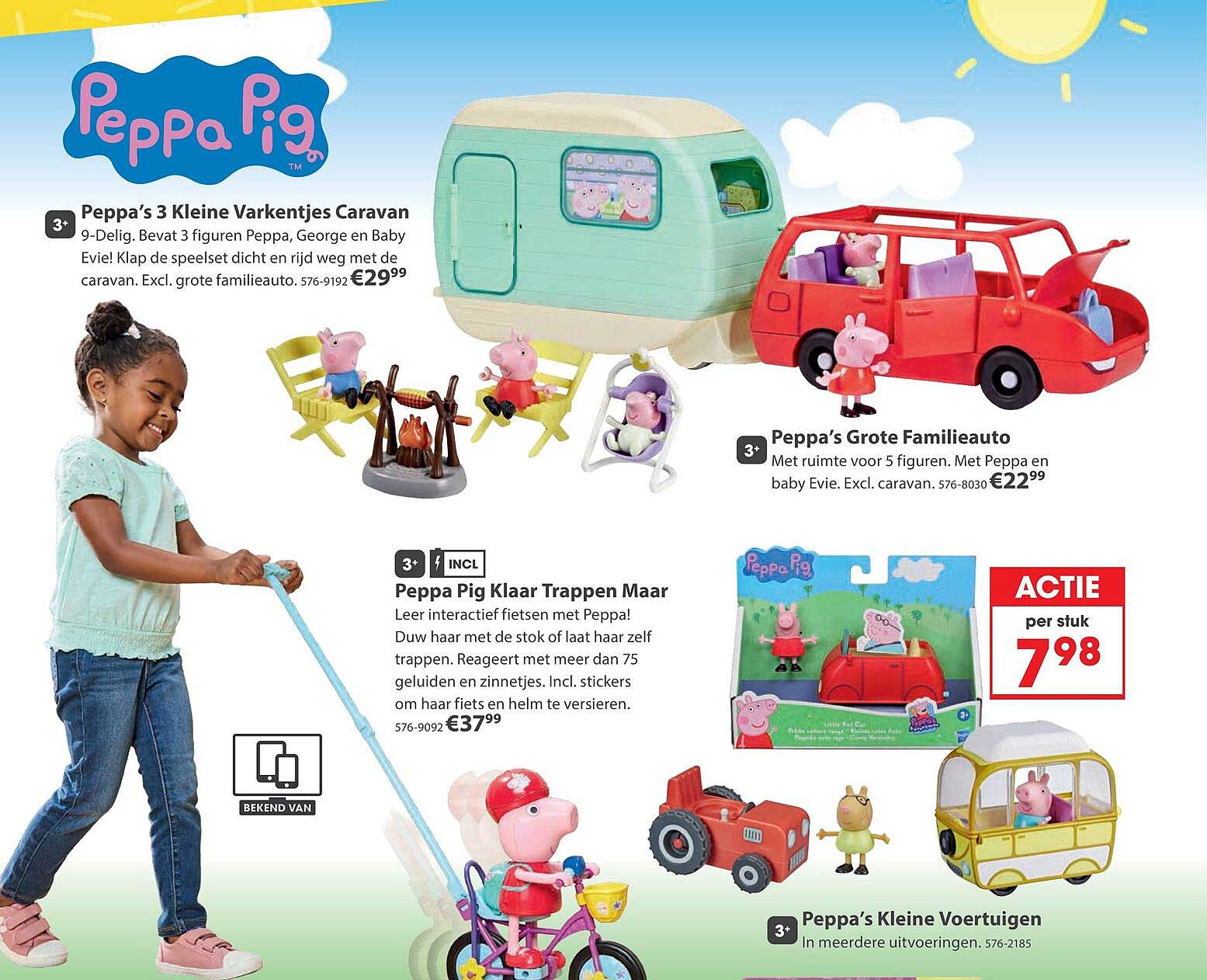 Peppa’s 3 Kleine Varkentjes Caravan