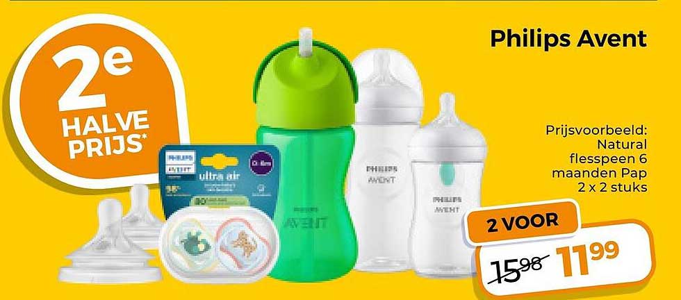 Philips Avent 2e halve prijs