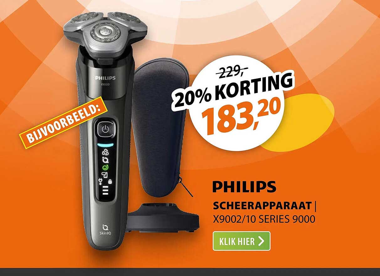 PHILIPS SCHEERAPPARAAT | X9002/10 SERIES 9000