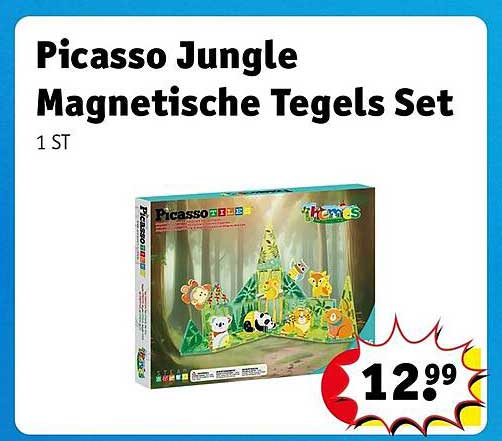 Picasso Jungle Magnetische Tegels Set
