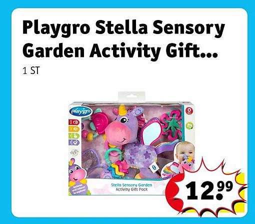 Playgro Stella Sensory Garden Activity Gift...