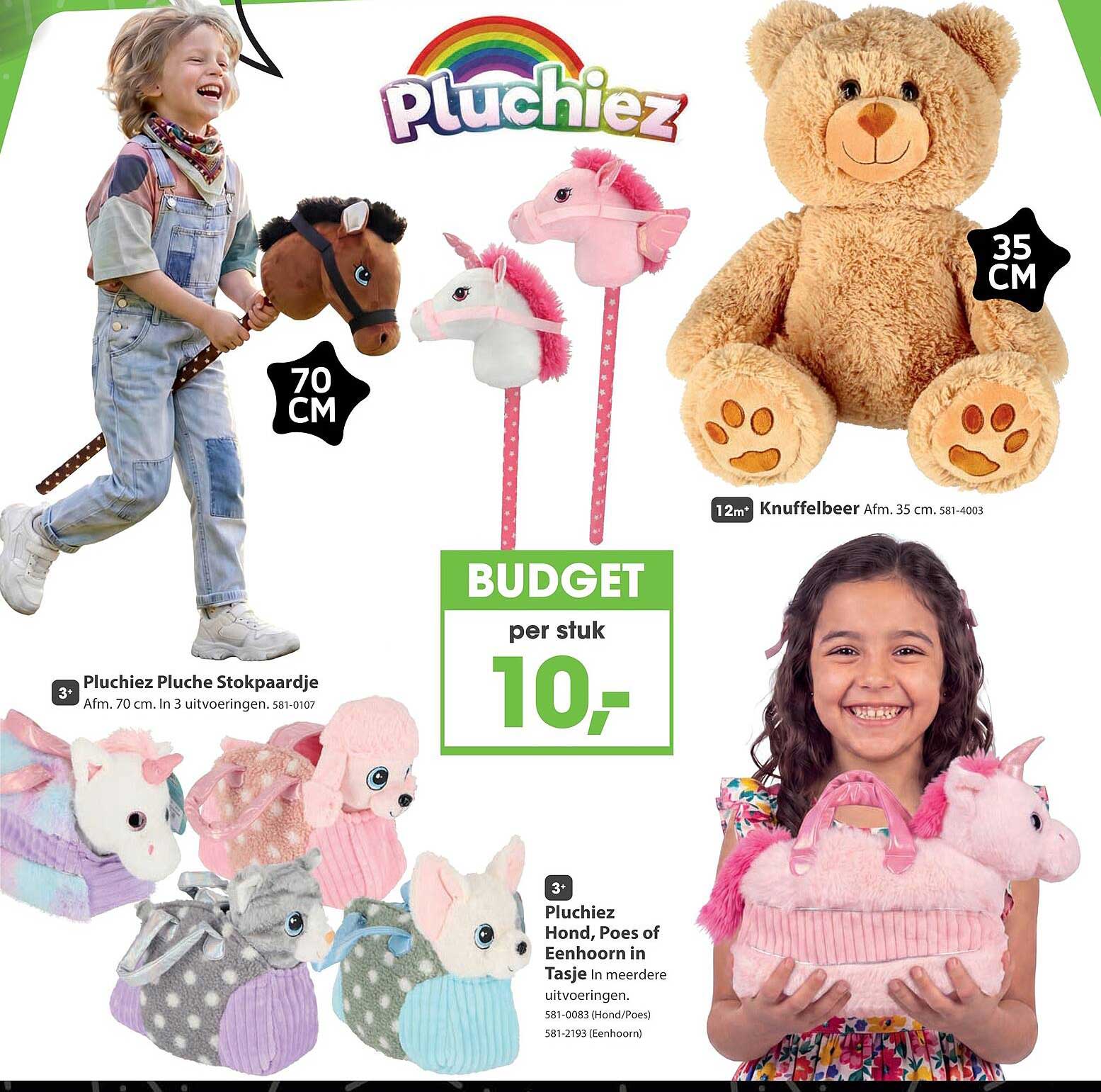 Pluchiez Pluche Stokpaardje