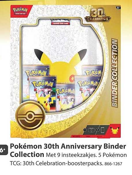 Pokémon 30th Anniversary Binder Collection