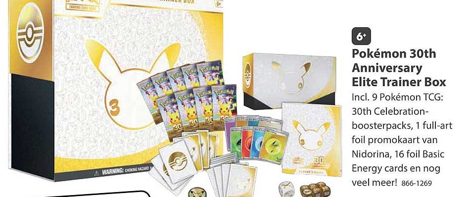 Pokémon 30th Anniversary Elite Trainer Box