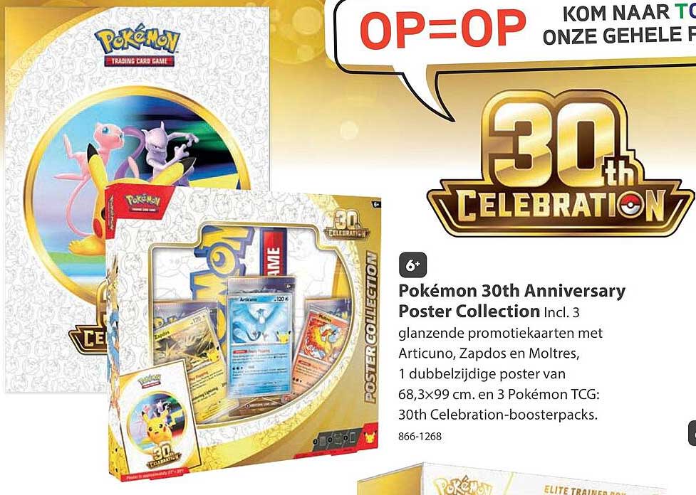 Pokémon 30th Anniversary Poster Collection