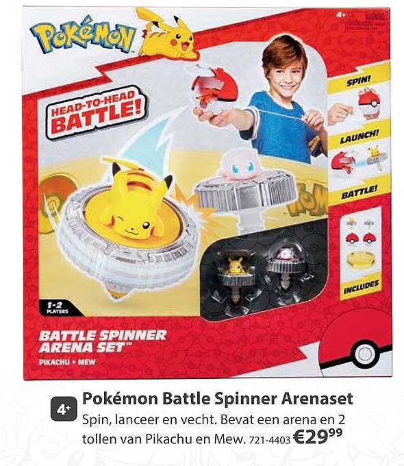 Pokémon Battle Spinner Arenaset