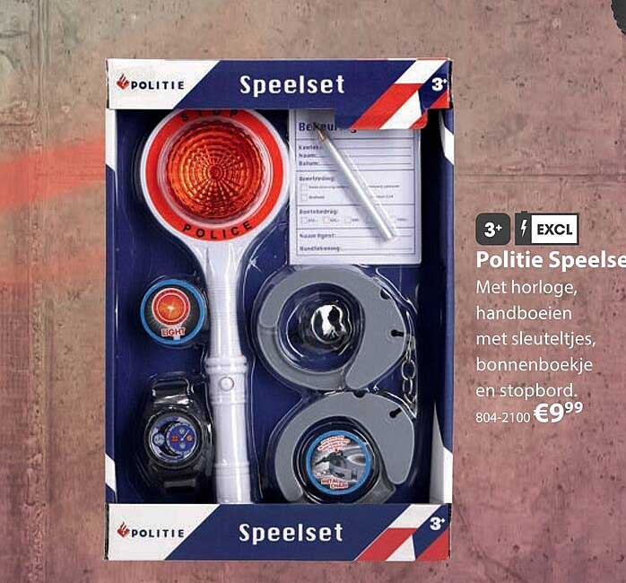 Politie Speelset