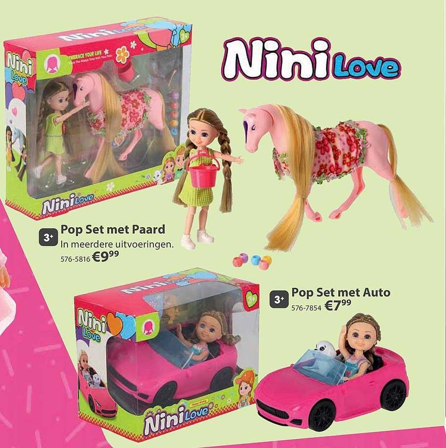 Pop Set met Paard