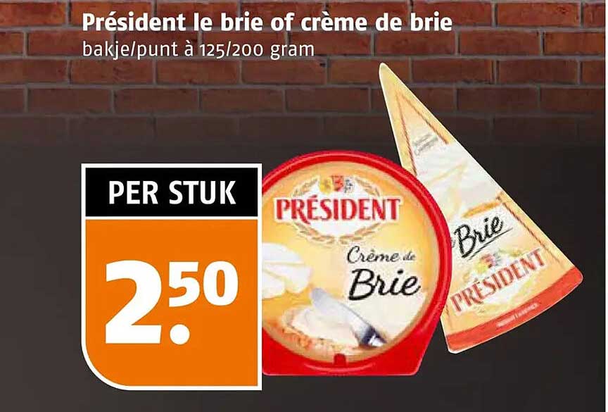 Président le brie of crème de brie