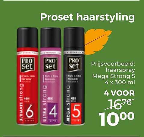 Proset haarstyling
