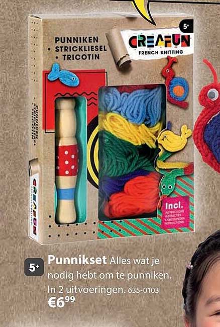 Punnikset Alles wat je nodig hebt om te punniken. In 2 uitvoeringen. 635-0103