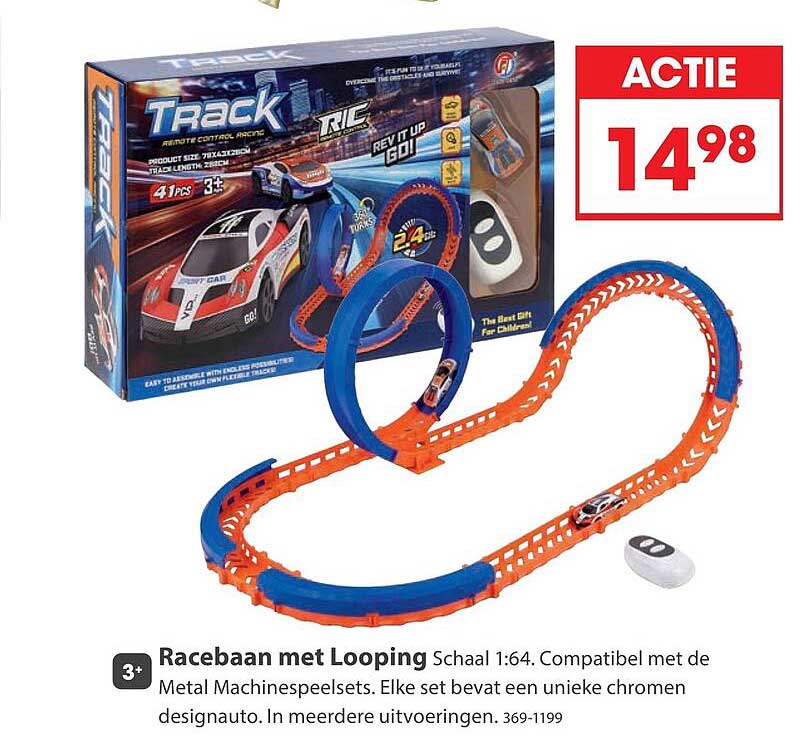 Racebaan met Looping