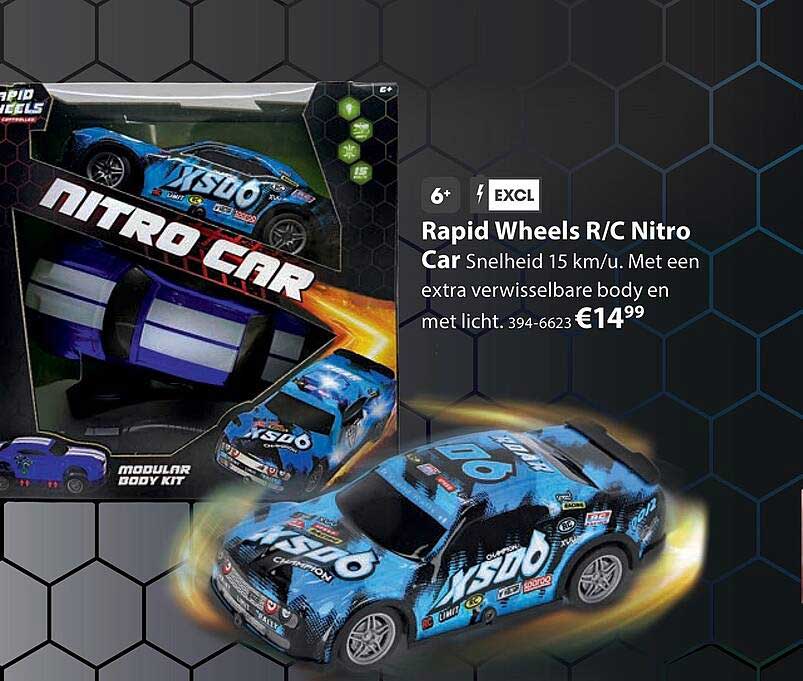 Rapid Wheels R/C Nitro Car