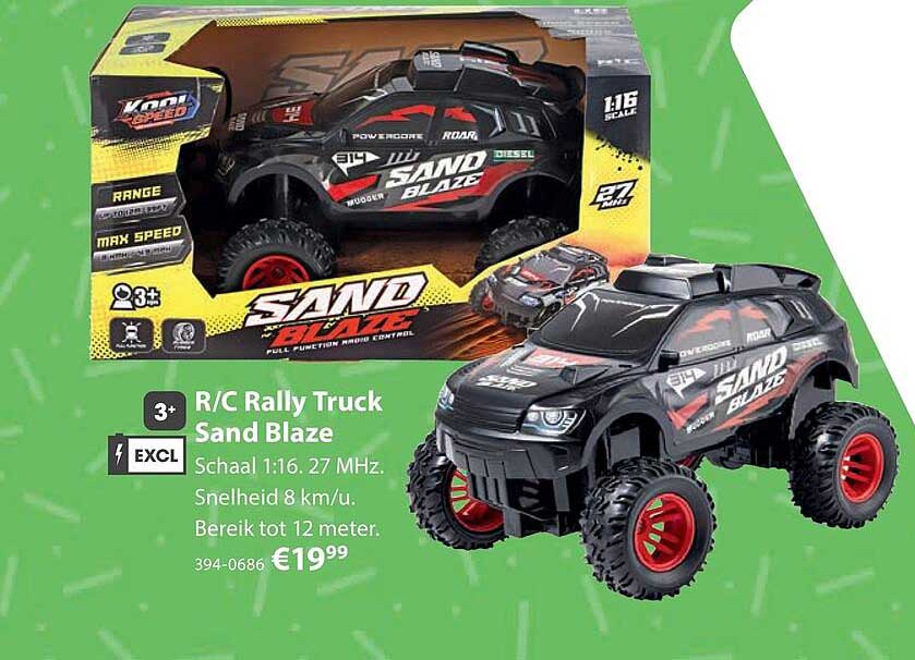 R/C Rally Truck Sand Blaze