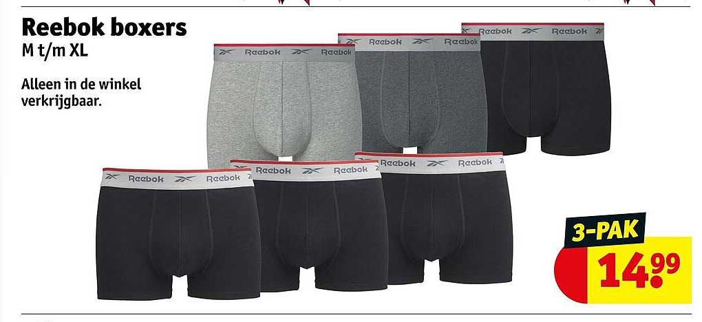 Reebok boxers M t/m XL