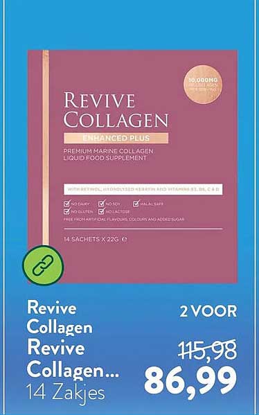Revive Collagen Revive Collagen... 14 Zakjes 2 VOOR