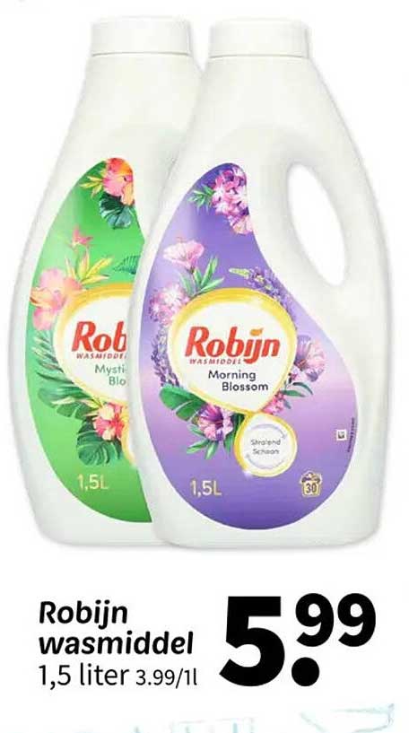 Robijn wasmiddel 1,5 liter