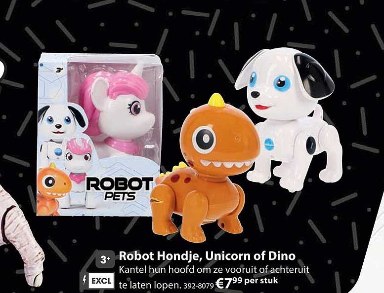 Robot Hondje, Unicorn of Dino