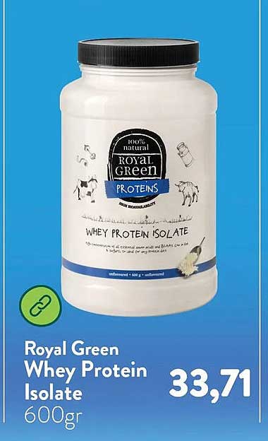 Royal Green Whey Protein Isolate 600gr