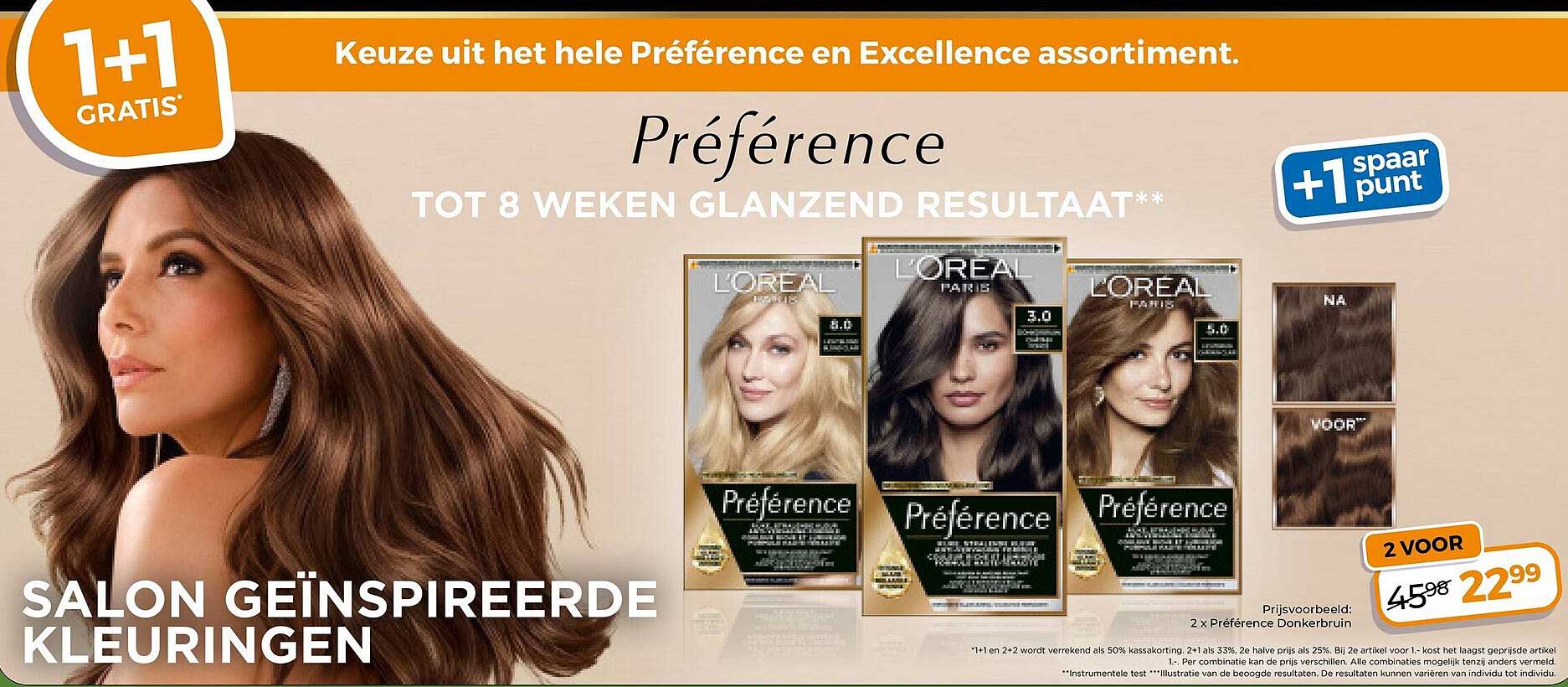 SALON GEÏNSPIREERDE KLEURINGEN 1+1 GRATIS