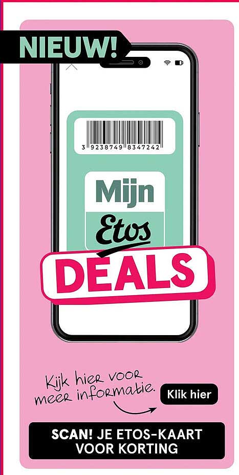 SCAN! JE ETOS-KAART VOOR KORTING
