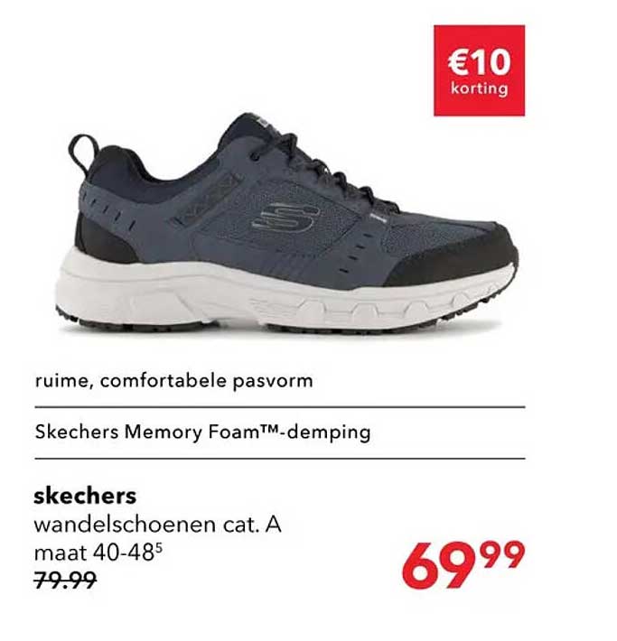 skechers wandelschoenen cat. A maat 40-48² 69,99 €10 korting