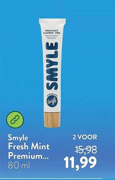 Smyle Fresh Mint Premium... 2 VOOR