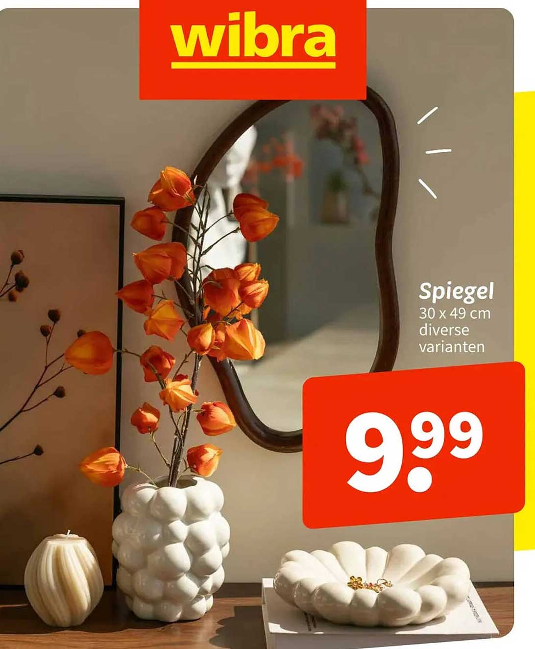 Spiegel 30 x 49 cm diverse varianten