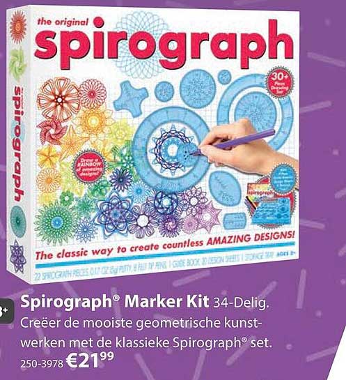 Spirograph® Marker Kit 34-Delig
