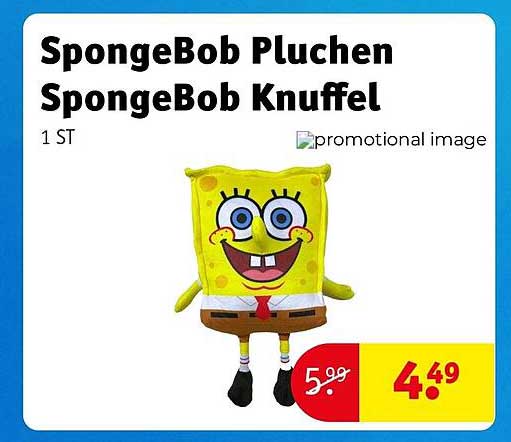SpongeBob Pluchen SpongeBob Knuffel
