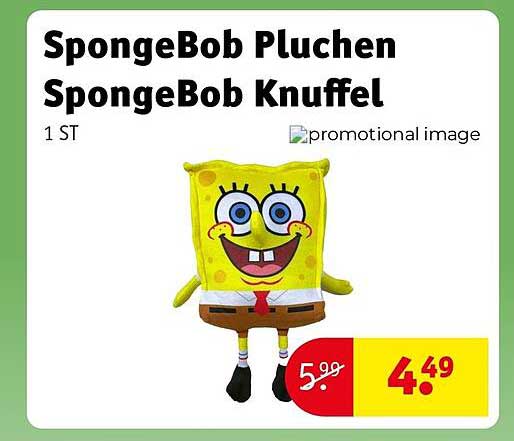 SpongeBob Pluchen SpongeBob Knuffel