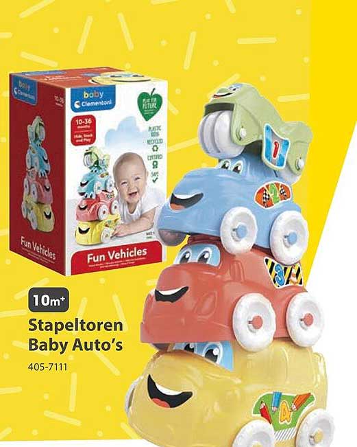 Stapeltoren Baby Auto's