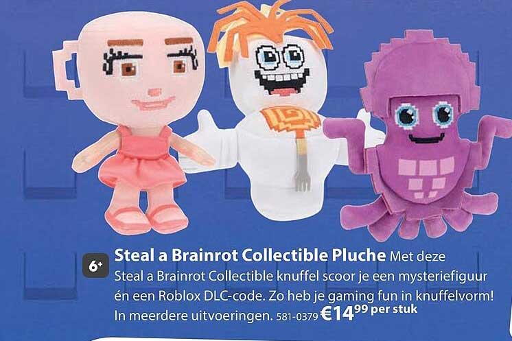 Steal a Brainrot Collectible Pluche